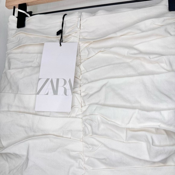 NWT ZARA RUCHED MINI SKIRT‎ Size Small Medium 3354/660/712 Bloggers Favorite - Picture 13 of 14